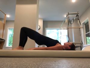 pilates bridge pose